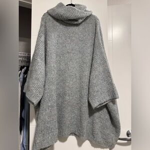 Free People Oversized Alpaca Sweater
